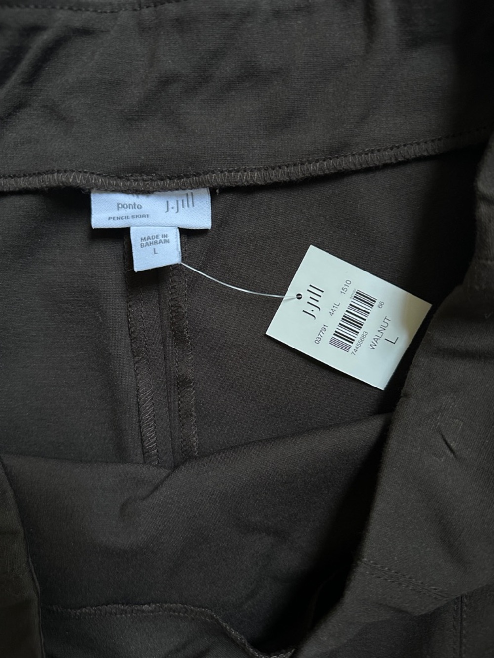 Brown J Jill Skirt - Picture 2 of 2